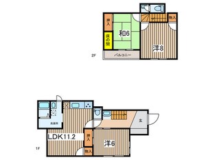 旭区川島町戸建の物件間取画像